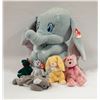 Image 1 : JUMBO TY DUMBO & TY BEANIE SMALL ASSORTED-ESTATE