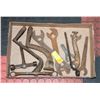 Image 1 : FLAT OF 10 VINTAGE WRENCHES