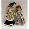 Image 1 : 2 VINTAGE PORCELAIN DOLLS