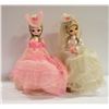 Image 1 : 2 VINTAGE CARNIVAL DOLLS