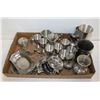 Image 1 : FLAT OF SMALL PEWTER PIECES