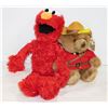 Image 1 : R/C/M/P BEAR & TICKLE ME ELMO TOGETHER-ESTATE