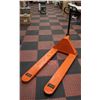 Image 1 : PALLET JACK (REPAINTED ORANGE/WORKING)