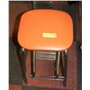 Image 1 : VINTAGE STOOL WITH FOLDING STEP/FOOTREST