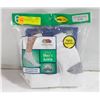 Image 1 : ANKLE SOCKS WHITE 12-16 SIZE 6-PACK FRUIT OF LOOM