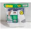 Image 1 : ANKLE SOCKS WHITE 12-16 SIZE 6-PACK FRUIT OF LOOM