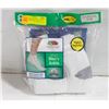 Image 1 : ANKLE SOCKS WHITE 12-16 SIZE 6-PACK FRUIT OF LOOM