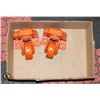 Image 1 : PAIR OF TEN TON METAL CASTORS