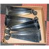 SET OF 4 HEAVY DUTY STEEL WELDING TABLE LEGS WITH