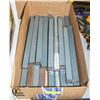 16 PIECES OF 1/8" SQUARE TUBING 15" TO 24" LONG