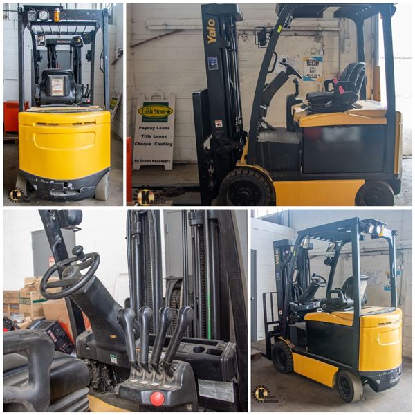 FEATURED YALE ELECTRIC FORKLIFT