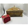 Image 1 : Decorative Wood Box  With Coaster Set