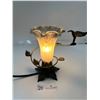 Image 1 : Tiffany Style Tulip LampBird Table Lamp 8T