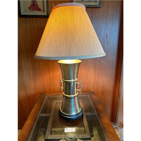 Large Brass Baboo Style Table Lamp 28T