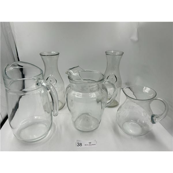 Glass Pitcher Collection