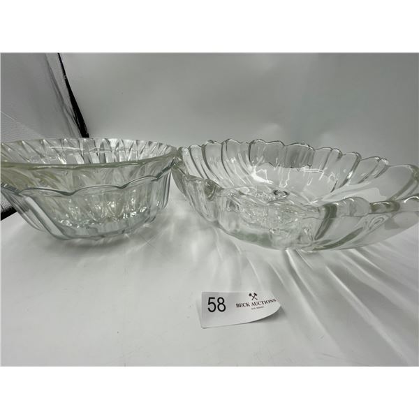 Glassware Collectiom Fruit Bowls