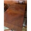 Image 4 : Mahogany Dining Table With 6 Chairs With Leafs 62L 39W