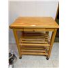Image 1 : Pine Kitchen Trolley 30L 20D 36T