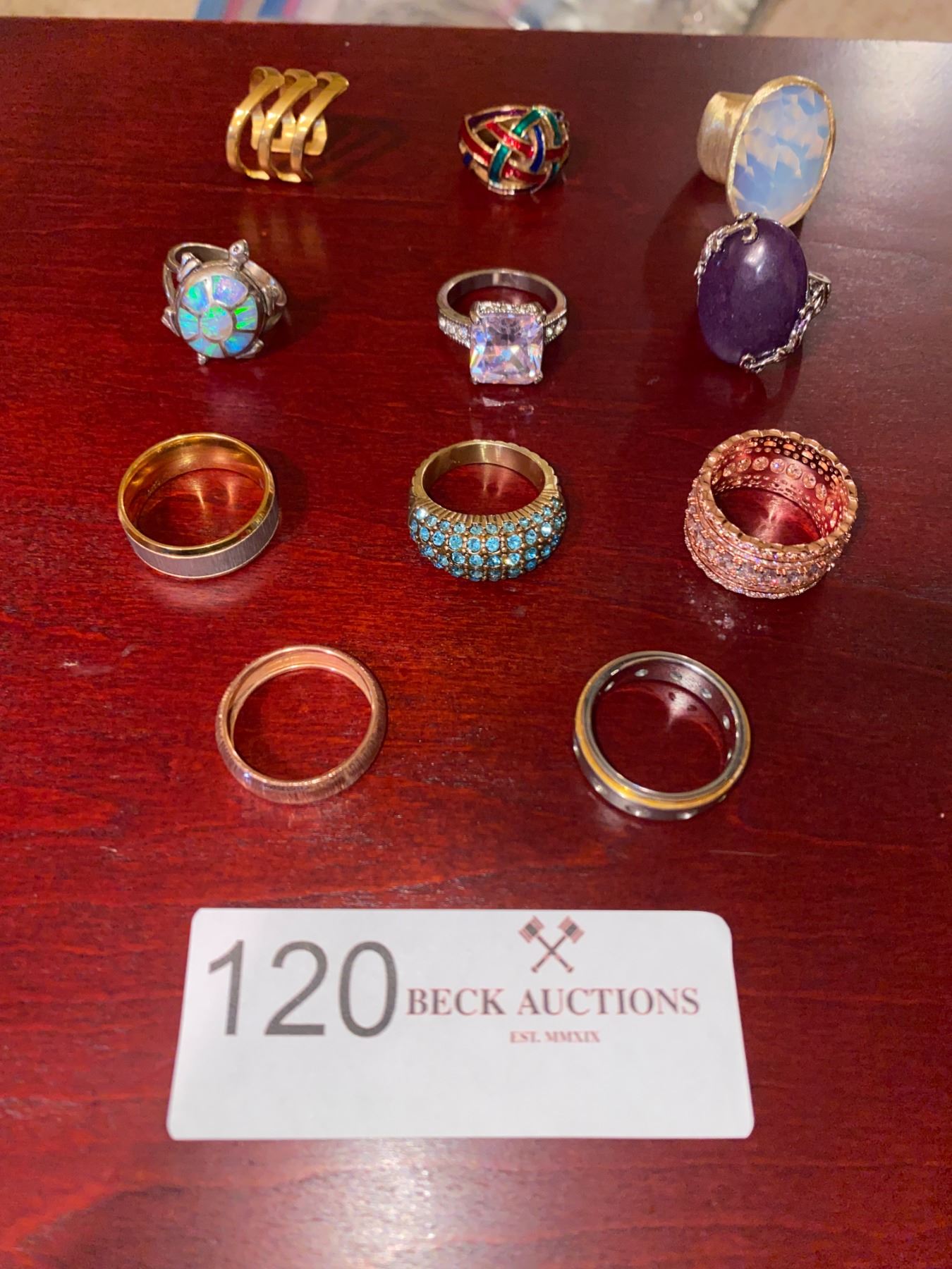 Assorted Gem Rings - Beck Auctions Inc.