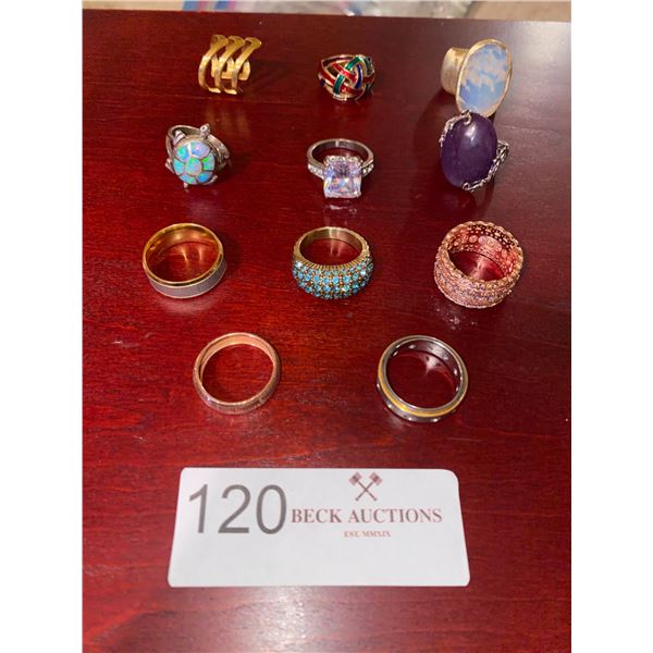Assorted Gem Rings