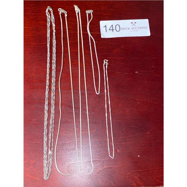 Sterling Silver Chains