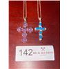 Image 1 : Sterling Silver Crosses On Chains