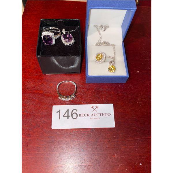 Sterling Silver Jewelry Sets