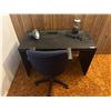 Image 1 : Desk , Office Chair And Lighting