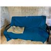 Image 1 : Futon Couch/Bed Frame And Mattress Included