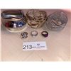 Image 1 : Set Of Costume Bracelets And Rings