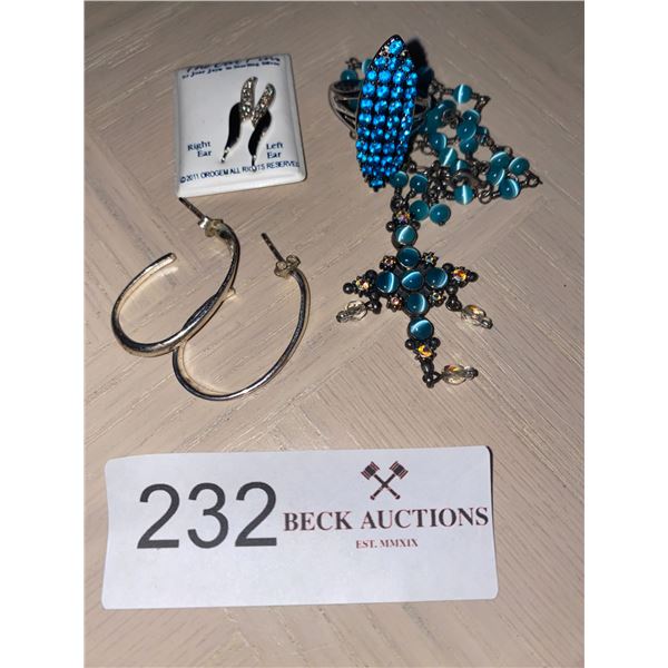 Assorted Sterling Silver Jewelry