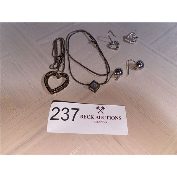 Assorted Beautiful Sterling Silver Jewelry