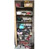 Image 1 : Whole Shelf Of Assorted Tools And Shop Supplies