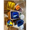 Image 1 : Assortment Of Laundry Baskets And Storage Baskets Plus A Swivel Mop and Bucket