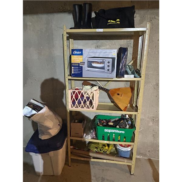 Whole Shelf And Supplies Includes Convection Oven And Mini Guitar