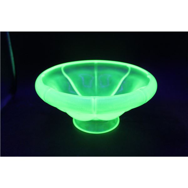 Uranium Glass Bowl