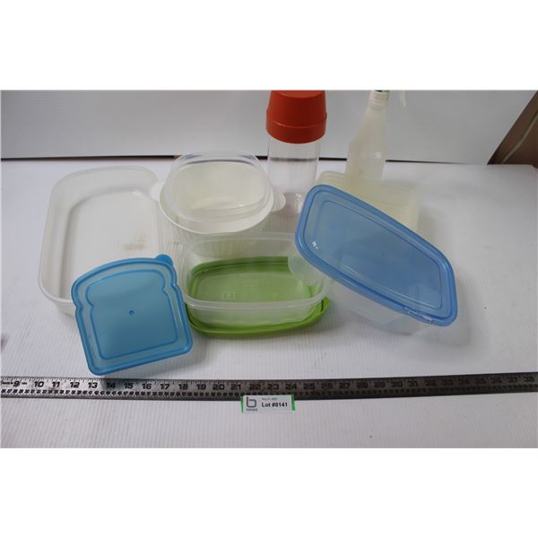 Misc. Plastic Storage Containers