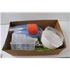 Image 4 : Misc. Plastic Storage Containers