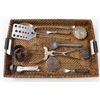 Image 2 : Framed Old Kitchen Utensils Wall Hanging