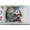 Image 3 : (4) Containers of String, Felt Pads and Glass Cutters