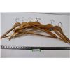 Image 1 : Box of Wooden Hangers