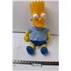 Image 1 : Bart Simpson Plush with Plastic Head