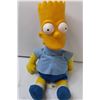 Image 2 : Bart Simpson Plush with Plastic Head