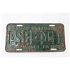 Image 3 : 1956 Saskatchewan License Plate