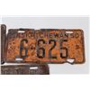Image 4 : (3) Saskatchewan License Plates - 1950, 54, 48
