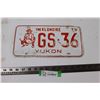 Image 1 : 1979 Yukon "The Klondike" License Plate