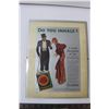 Image 2 : Framed Lucky Strike Advertisement "Do You Inhale" (14 x 11.5")