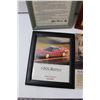 Image 2 : (4) Framed Car Advertisements - Acura, VW, BMW, Alfa Romeo (9-1/4 x 11.5" +)