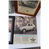 Image 3 : (4) Framed Car Advertisements - Acura, VW, BMW, Alfa Romeo (9-1/4 x 11.5" +)