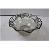 Image 2 : Ruffle Fruit Bowl w/ Silver Overlay